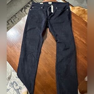 Men's courdouroy blue pants - tags on!